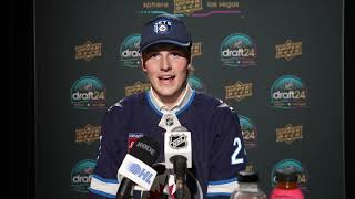 2024 NHL Draft Selections Kieron Walton 187th Overall Winnipeg Jets [upl. by Annor]