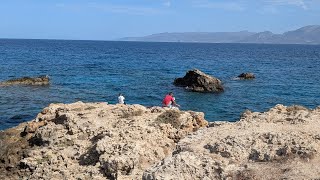 walk from hersonisos to saradari beaches and kato gouves in crete [upl. by Zemaj]