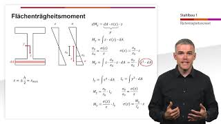 13 Stahlbau 1 Kap 254 Flächenträgheitsmoment [upl. by Urita61]