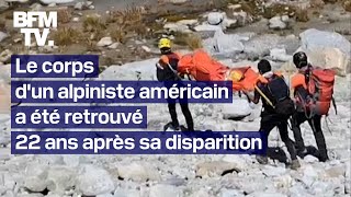 Pérou le corps dun alpiniste américain retrouvé alors quil était porté disparu depuis 2002 [upl. by Baugh]