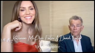 Katharine McPhee Foster amp David Foster  Singing and talking quotChristmas Songsquot  TalkShopLive [upl. by Abehshtab]