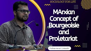 Marxian Concept of Bourgeoisie and ProletariatMarxian concept of Class [upl. by Urian987]