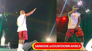 Sarkodie Electrifying performance at Count Down Africa performs MEgye Wo girl feat Shatta Wale [upl. by Born]