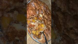 Peach Cobbler peachcobbler homebakery bakery dessert gourmetdesserts falldesserts cobbler [upl. by Nythsa]