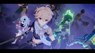 Genshin Impact  Natlan War Abyss Cutscene Chinese VO Rus Sub [upl. by Nylzor]