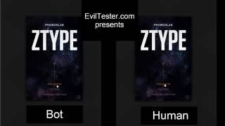 Human Versus Bot  playing ZType [upl. by Awad]