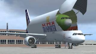 AIRBUS  A Day at Hamburg FSX [upl. by Atlee]