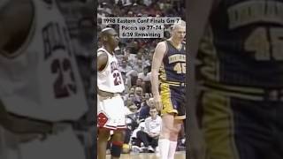 Pacers Jump Ball almost ends The Last Dance nba basketball [upl. by Sama]