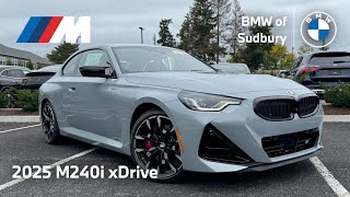 2025 BMW M240i xDrive  Whats New  Video Walkaround [upl. by Hauhsoj]