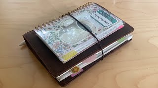 Pocket Planner  B6 TN Journal Flip 💌  Jibun Techo Day Designer [upl. by Christy]