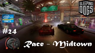 Sleeping Dogs Chapter 24 Race  Midtown  Walkthrough [upl. by Nimra]