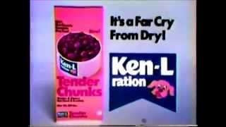 KenLRation Dog Food Commercial 1978 [upl. by Enilec]