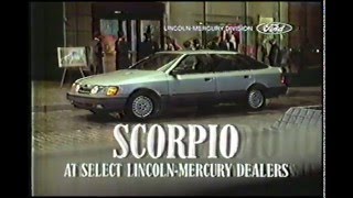 1988 Merkur Scorpio Commercial [upl. by Bruno936]