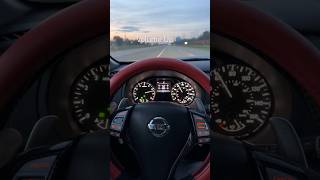 40 roll 1st to 5th gear CVT  35L V6 sounds so good at wide open throttle 😤 nissanaltima vq35de [upl. by Anirbaz]