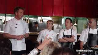 Gordon Ramsay Introduction at Gordon Ramsay Steak Las Vegas [upl. by Gnol]