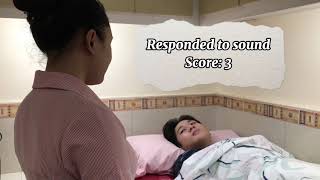 Glasgow Coma Scale Return Demonstration [upl. by Obe]