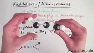 Struktur bzw Konstitutionsisomerie [upl. by Drofwarc]
