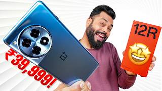 OnePlus 12R Indian Unit Unboxing amp First Look ⚡️Snapdragon 8 Gen 2 5500mAh 🔋 ₹39999 [upl. by Farhsa586]