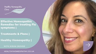 The most effective Homeopathic remedies for treating Flu symptoms [upl. by Ballinger]