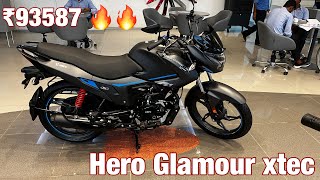 Hero Glamour Xtec Sleek Powerful and Smart  glamour xtec 2024 model [upl. by Nae]