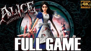 Alice Madness Returns – Full Game – No Commentary – Longplay 4kPC – Playthrough [upl. by Joela]