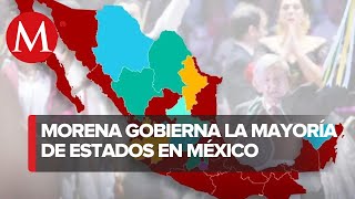 A un año de elecciones de 2024 Morena en plena expansión y PRI en vías de extinción [upl. by Asirac]