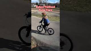 “That Was Scary” 🤣 mtb Baileys Trail System Pump Track [upl. by Zildjian]