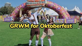 GRWM for Oktoberfest 2024 [upl. by Itnahs]