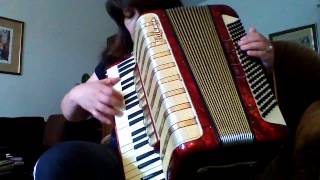 FrenesíAmor In Vintage Hohner Carena III Accordion [upl. by Laveen21]