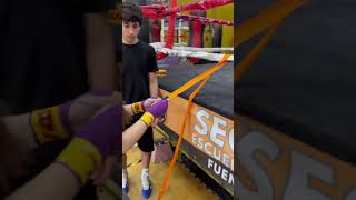 ENROLLAR VENDAS 👌💯🔥 boxeo vendas tutorial tips boxing parati boxingday boxinglife viral [upl. by Samaj206]