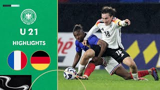 Double lead gambled away  France vs Germany 12  Highlights  Under21 Friendly [upl. by Iruam155]