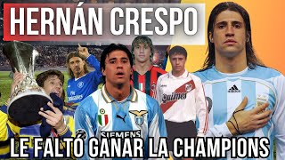 Hernán Crespo 🇦🇷  HISTORICO delantero Argentino QUE TRIUNFÓ en Europa  documental historia [upl. by Adian828]