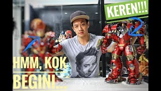 UNBOXING HOTTOYS HULKBUSTER INFINITY WAR MAHAL 10 JUTA TAPI KOKHhhmmm [upl. by Sonahpets373]