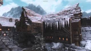 Skyrim Roof Icicle mod [upl. by Tannenbaum]