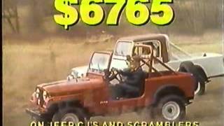 Jeep CJ 7 Commercial [upl. by Pineda348]