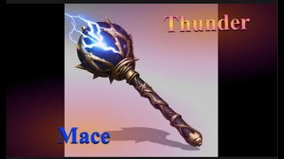 UO Outlands  Thunder Mace Lightning Mace Dexxer Build Test  20 Links 14 Aspect [upl. by Elon149]