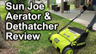 VonHaus Electric DethatcherScarifier Review Better Than SunJoe [upl. by Theall]