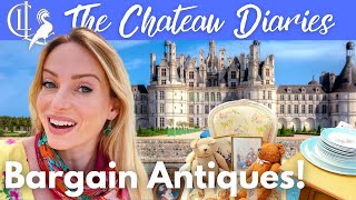 ANTIQUE TREASURES Revealed at Chateau de Chambord 🏰  Frances best brocante [upl. by Nezam]