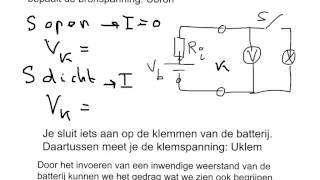 Verschil tussen een batterij en een condensator [upl. by Lasky544]