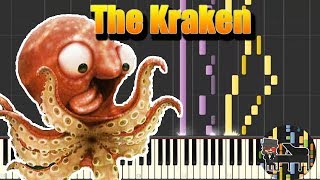 The Kraken  Hans Zimmer Piano Tutorial Synthesia HD Cover [upl. by Pell905]