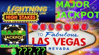 HUGE WIN  LIGHTNING LINK SLOT MACHINE MAJOR JACKPOT  MINIMUM BET [upl. by Debbie940]