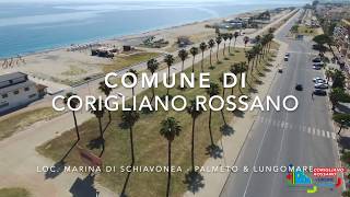 Marina di Schiavonea Lungomare e Palmeto Tour Drone [upl. by Emogene378]