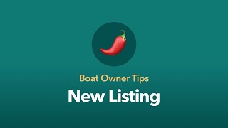 Boat Owner Tips New Boat Listings [upl. by Galligan]