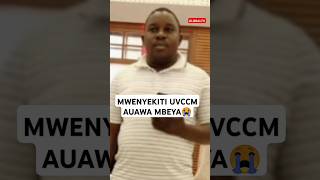 😭MWENYEKITI UVCCM AUAWA MBEYA😭💔🖤 breaking globaltv shortsvideo trending youtube viralvideo [upl. by Adlare]