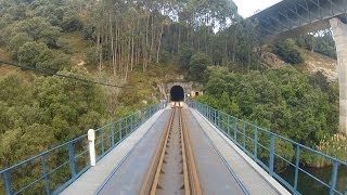 Touring Northern Spain by Rail  San Vicente de la Barquera to Llanes [upl. by Stier549]