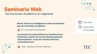 Redes eléctricas Seminario web del Doctorado Académico en Ingeniería [upl. by Trill709]