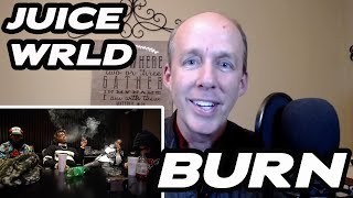 IN HONOR OF JUICE  Juice WRLD  Burn THERAPIST REACTS [upl. by Luar]