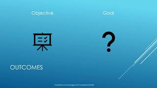 Goal Versus Objectives in Business [upl. by Joelle]