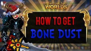 How To Get Bone Dust AQW [upl. by Enitsuj140]