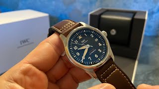 IWC Spitfire Unboxing  Why I Chose The Spitfire Instead of Mark XVIII [upl. by Berkshire]